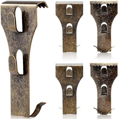 China Steel Wall Hanging Clamps Wall Hanging Clamps Brick Hook Brick Lamp Garland Picture Hooks For Hanging for sale