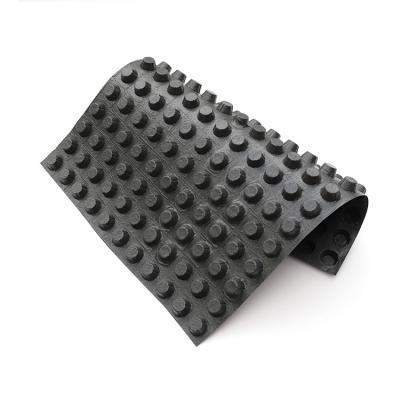 China Grüne Modular-Dach-System Hdpe Grübchen Membran Drainage Mesh Mat Board zu verkaufen