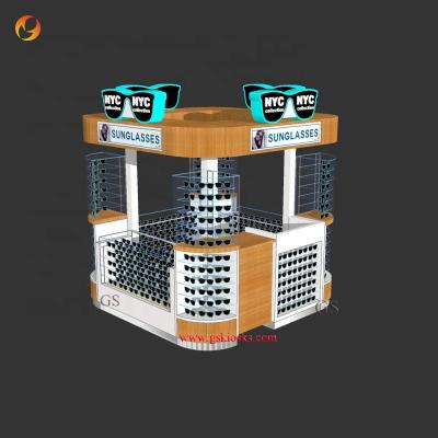 China Cheap Mall Retail Sunglasses NYS Eyewear Kiosks Can Be Customized for sale