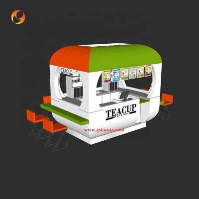 China indoor 10m 6m retail mall juice kiosk for sale