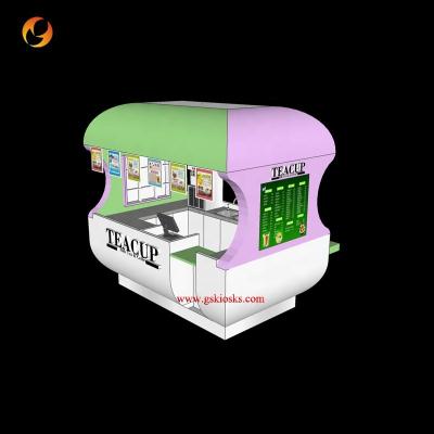 China retail mall 2m by 3m food cart and 6m kiosk 10m for sale