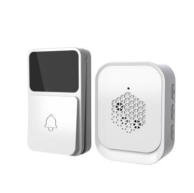 China PC+ABS M7D Radio Doorbell Loud Sound Background EU AU UK USA Plug In Smart 1 Button 1 2 3 Receiver Chime Ring Doorbell for sale