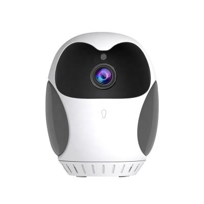 China NIGHT VISION 360 degree rotating night vision wifi cctv camera 4x buzz voice intercom AI auto intelligent motion detection for sale