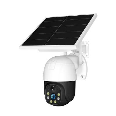 China Outdoor Waterproof Solar 1080p Human Motion Tracking FDH Ptz Rotating 4g Wifi PIR Motion Night Vision Phone Surveillance Two Way Audio Security Camera for sale