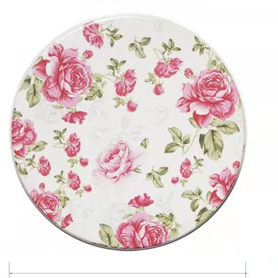 China Sustainable Spring Is Full Of Gardens Custom Made Small Floral Ramadan Nonslip Guangdong Cup Mats Beer Coasters For Drinks for sale