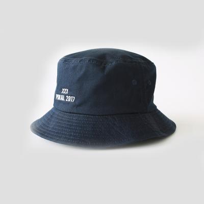 China COMMON Customized Washed Fishing Embroidered Hats And Caps Sunscreen Logo Cotton Bucket Hat Outdoor Cap for sale