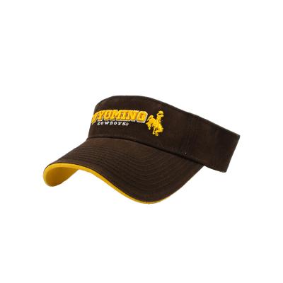 China Custom 3D Mens Embroidery Logo Sun Visor Hats 100% Cotton Baseball Caps And COMMON Cotton Sunscreen Hats for sale