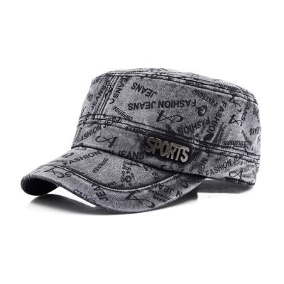 China Metal JOINT Logo Limited Hats And Hats Customized Army Washed High Quality Hat for sale