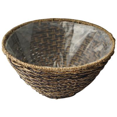 China Elegant planter baskets from handmade wholesale vegetable plankton for indoor and outdoor plants perfect for flower pots cover and room decoration for sale