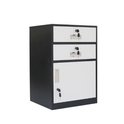 China Zhenzhi Bank Home Office Mobile Storage Cabinet Steel Floor Hotel Cabinet Secret Folder With Low Lock Cabinet for sale