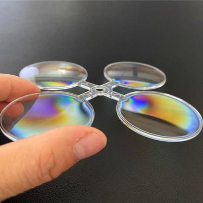 China Google Cardboard VR AR Coating Optical Plano UV Acrylic Convex Body/Concave Lens, Biconvex Lens/Biconcave Lens for sale