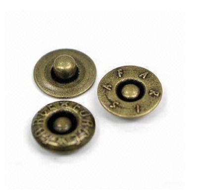 China Nickel Free Jean Rivet , Rivet Buttons For Jeans for sale