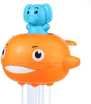 China Fuuny Baby Bath Toys Hot Selling Infant Whale Elephant AnimaI Sprinkler Water Spray Ball Tub Bath Toy for Toddler for sale