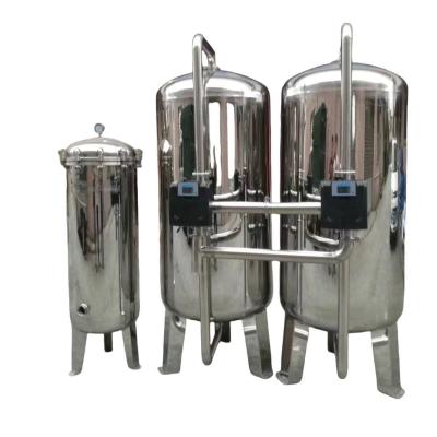 China Large Flow Stainless Steel Filtered Water System, Water Output 10 Tons Per Hour for sale