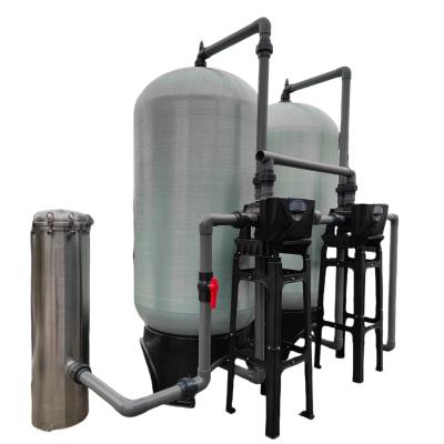 China River Water Treatment Filtration System Water Production 20000l/H for sale