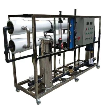 China Electroplating Deionized Water Purification System RO Pure Water Machine for sale