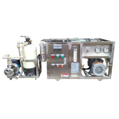 China Split Salt Water Purification System 100L/H 2000w For Agricultural Irrigation for sale