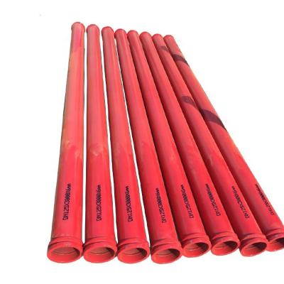 China Two Wall Long Life High Working Life Concrete Pump Pipe Straight Pipe 7.1mm Concrete Pump Twin Pipe for sale