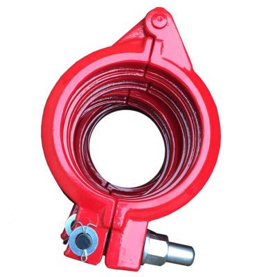 China Building Material Stores Dn125 5Inch Snap Flange Concrete Pump Line Wear Resistant Coupling for sale