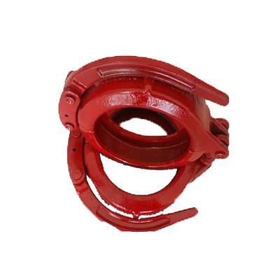 China Cheap Concrete Pump Hopper Pipe Flange China Supplier DN100 DN50 Snap In Concrete Pump Quick Couplings for sale