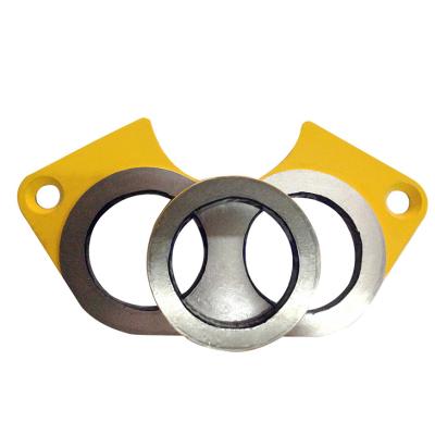 China Concrere DN200 Pump Flow Cylinder Factory Price Cutting Ring Concrete Pump Spare Parts Steel Plate For Construction Equipment for sale