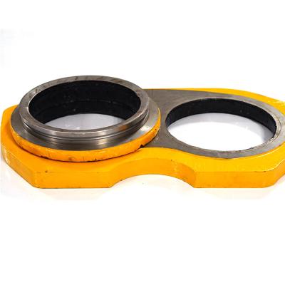 China Concrere DN200 Pump Flow Cylinder Factory Price Cutting Ring Concrete Pump Spare Parts Steel Plate For Construction Equipment for sale