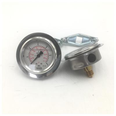 China Hydraulic Oil Pressure Gauge G 1/4 Thread 60/100/160/250/400 Bar Oil Pressure Gauge 017250005 016372007 275726009 016373006 for sale