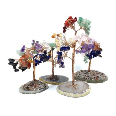 China China Wholesale Healing Natural Agate Crystal Gravel Making Tree House Crystal Decoration Crystal Crafts for sale