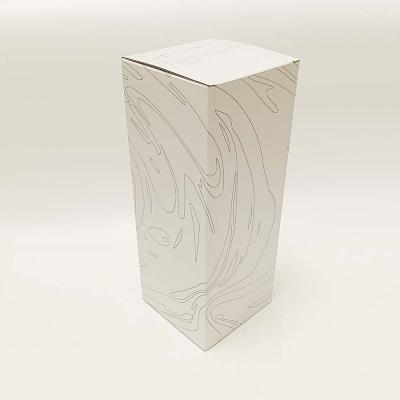 China Recyclable luxury fashion white color candle hexagon paper box for cosmetics for sale