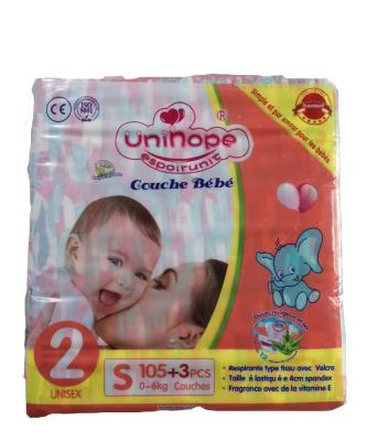 Κίνα Non Woven Fabric Disposable Newborn Diapers Soft Green Absorbent Core προς πώληση