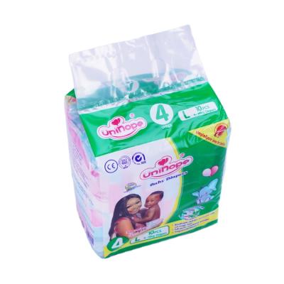 China Baby Diapers Soft Breathable Disposable Newborn Diapers Good Absorption en venta