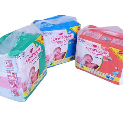 Κίνα Baby Diaper High Absorption Disposable Newborn Diapers Soft Topsheet Clothlike Diapers προς πώληση