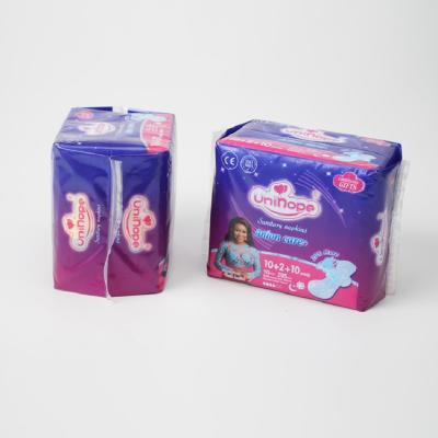 Κίνα Unihope Breathable Women Cotton Sanitary Pads Period Care Sanitary Napkin προς πώληση