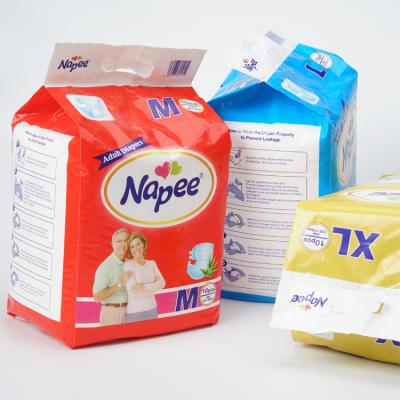 중국 Wholesale Disposable soft Nappies Adult diapers Manufacturer in China with design 판매용