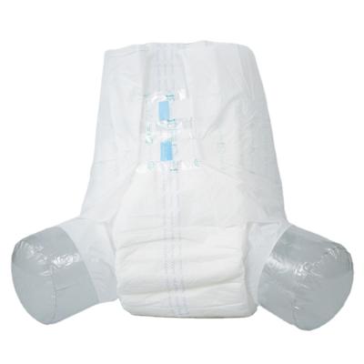 China Disposable value adult diapers nappies with wet indicator zu verkaufen