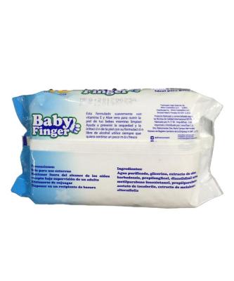 China Baby Skin Cleaning Natural Scent Newborn Wet Wipes Household Non Woven Tissue en venta