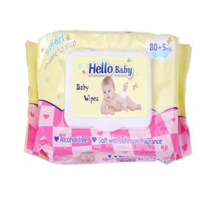 China OEM Baby Wet Wipes Good Smell Newborn Wet Wipes Non-Woven Material en venta