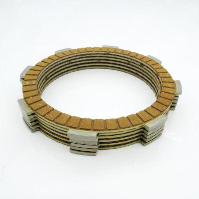 China Iron+rubber Cork Motorcycle Parts Clutch Disc Plate Friction Plate For CG200 for sale