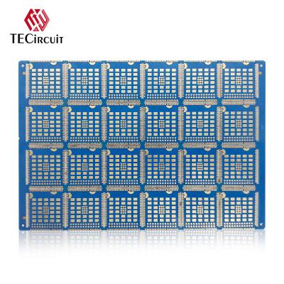 Κίνα FR4 RIGID PCB Τέσσερις πλευρές 6 στρώσεις πλακέτα PCB Half Cut Slot Immersion Gold 2u προς πώληση