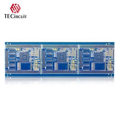 China 6 Layer FR4 High Frequency PCB Board Resin Plug Hole Electroplating Filling for sale