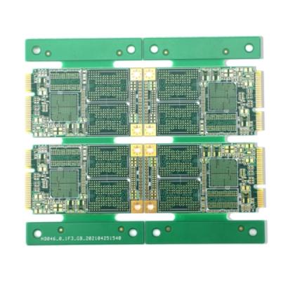 중국 금 손가락 PCB 다층 튼튼한 인쇄 회로 보드 휴대용 장치 판매용