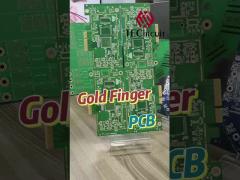 Gold Finger High Frequency PCB Board RIGID PCB OEM For Module Communication