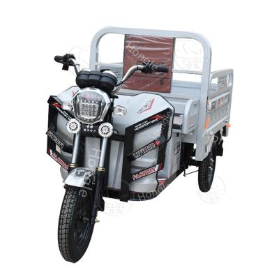 China Triciclo eléctrico de 3 ruedas Motocicleta para adultos 60V Voltagem y batería de 1000W en venta