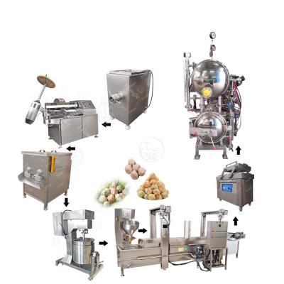 China Long Service Life Meatball Making Machine Production Line With And Meatball Production for sale