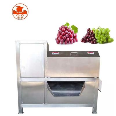 China 500kg Electric Grape Stem Removing Machine with Stem Separator and Grape Destemmer for sale