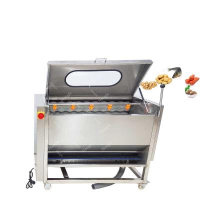 China Potato Sweet Potato Taro Carrot Pumpkin Peeling And Washing Machine with 160 KG Capacity for sale