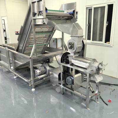 China Modern Intelligent Processing Equipment Automatic And Efficient Pear Paste Production Line for sale