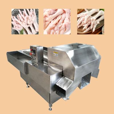 China Een sleuteloperatie Precision Cutting High Efficiency Intelligent Chicken Foot Cutting Machine Te koop