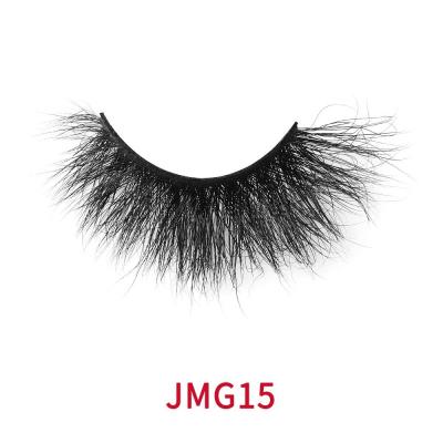 Chine Baisse sibérienne faite main de 27mm Mink Fluffy Eyelashes With Naturally à vendre