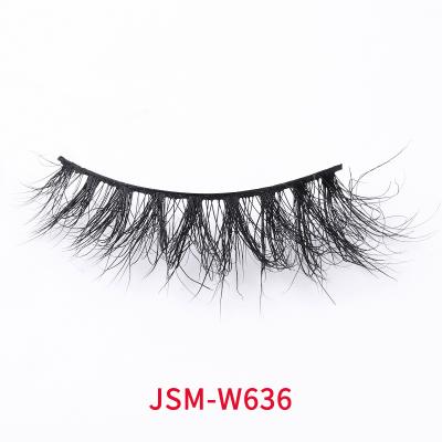 China Flexibele Fijne Vezel 3d Faux Mink Lashes Vegan Friendly Te koop